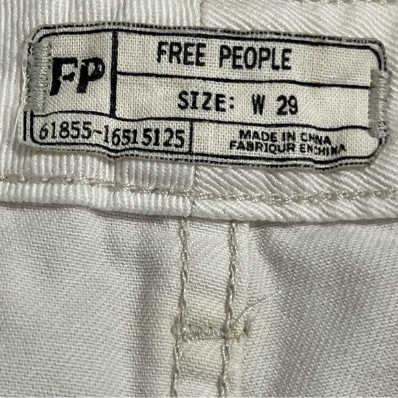 Free People Bone Color Shorts Size 29 - Picture 8 of 9